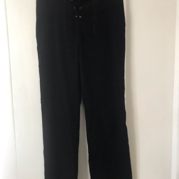 90’s Western Lace-up Straight Leg Pants - Picture 3 of 12